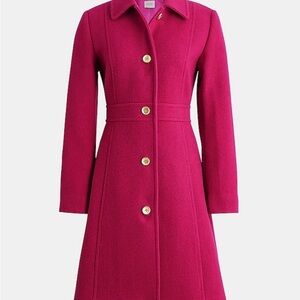 J. Crew Factory Wool Blend Lady Day Coat